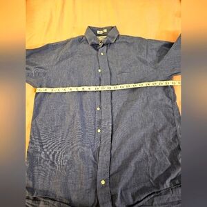 Burberry‎ Men's Blue Button-Up Shirt
